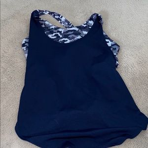 Fabletics bra/ tank top combo